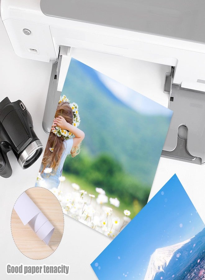 Prudiut 50 Sheets White Cardstock 12 x 12, 80lb Thick Paper Cardstock Paper White Construction Paper for Invitations, Printing, Crafts, Card Making, Scrapbook Supplies - Image 3